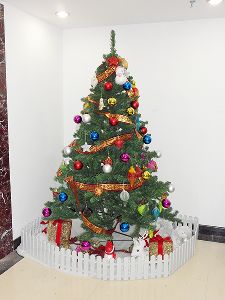 办公室内圣诞树（深圳市儿童医院江苏大厦）